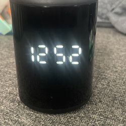 Portable wireless, Bluetooth speaker and digital alarm clock