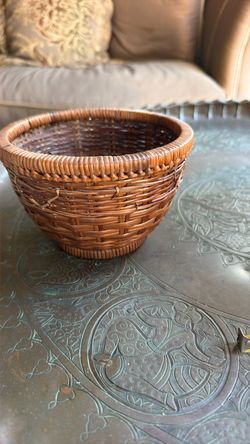 Woven Rattan Basket