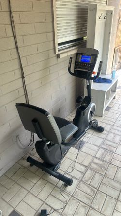 Nordic trac 4.7 recumbent exercise bike