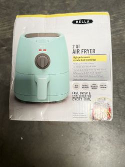 Bella 2 Quart Air fryer Used (box Not Included) 