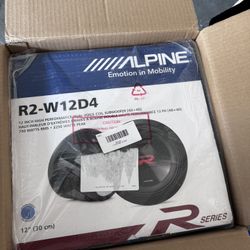 Brand New In Box Alpine 12 Type R 2025 Model