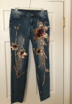 Embellished jeans by Juliette