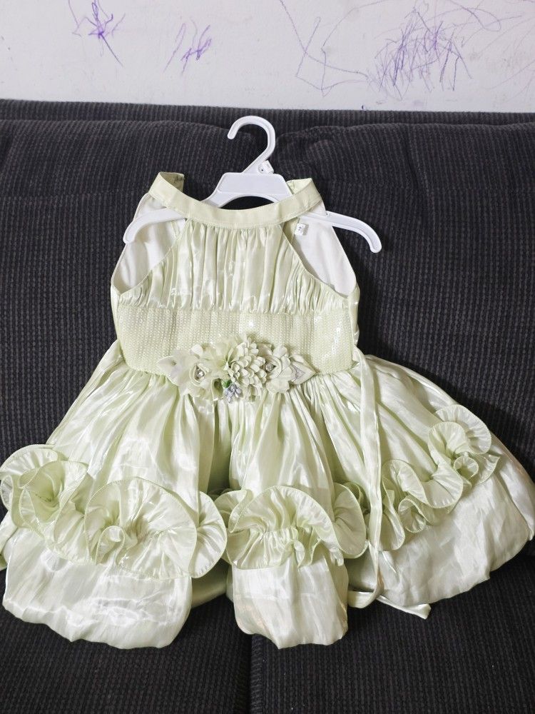 Pale Mint Green Frock