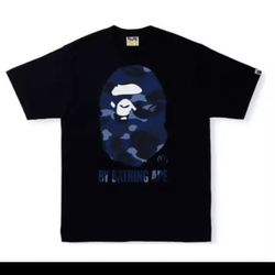 BAPE Black/Blue Camo Tee XL
