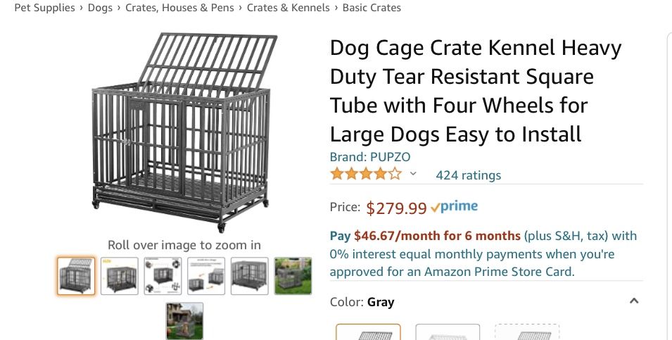 Heavy Duty Dog Crate 