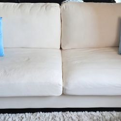 Lionel White Sofa