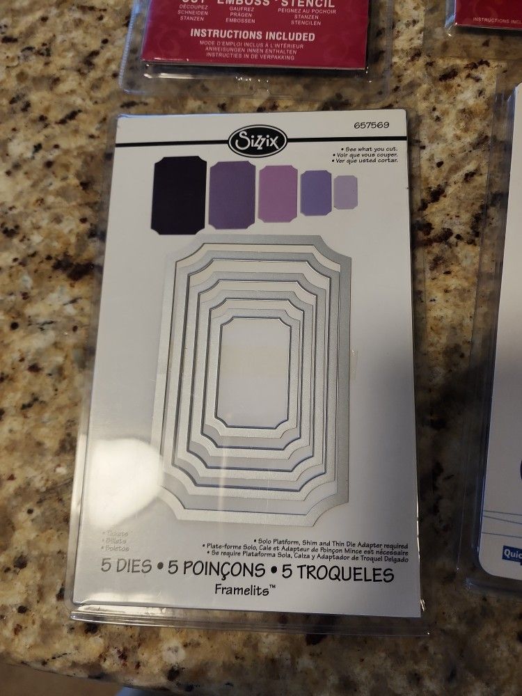 Sizzix Die Cuts Templates