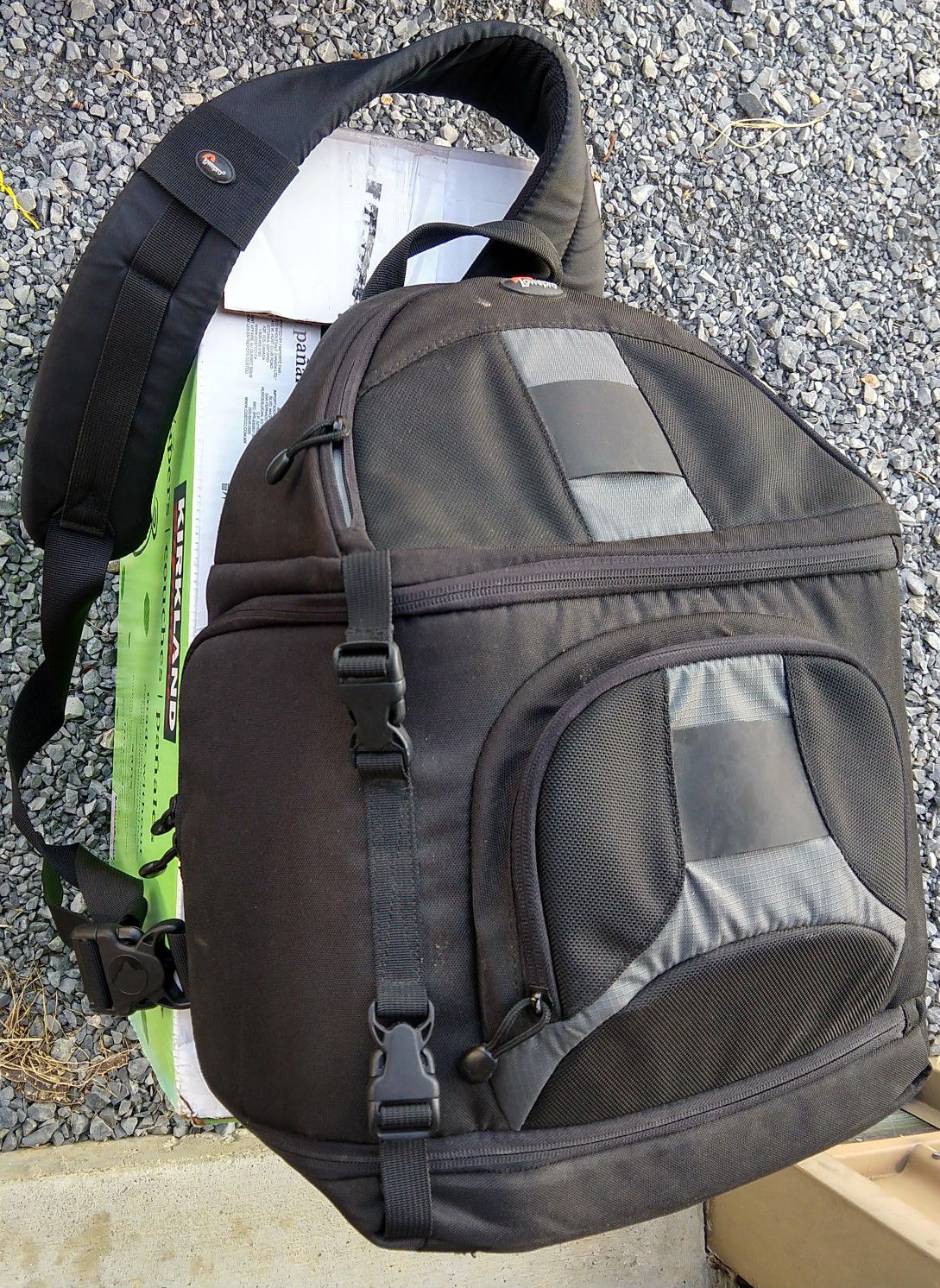 Lowepro Camera Backpack Sling Bag Slingshot 200 AW Padded Multi Pocket Carry All