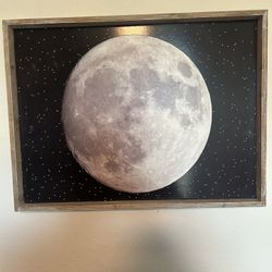 Moon Picture Painting Room Decor
