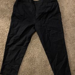 Classic Black Ankle Pants – Women’s Size 16