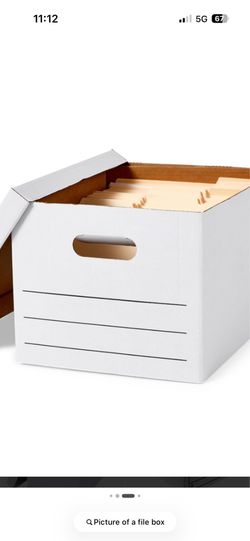 File boxes