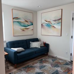 Large abstract original paintings by Henry Vick