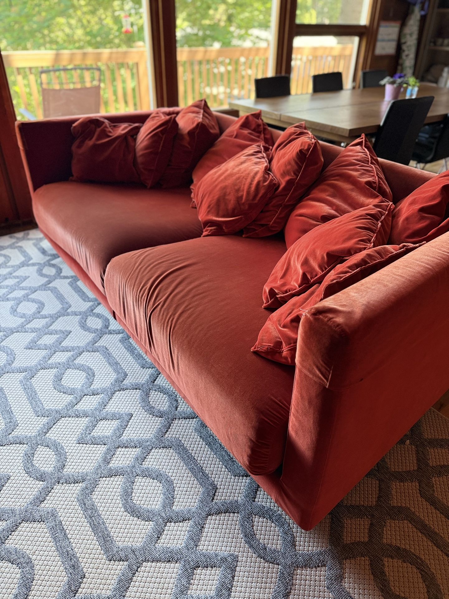 IKEA Couch Includes 8 cushions