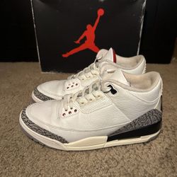 Jordan 3 White Cement Reimagined Size 10.5 Men