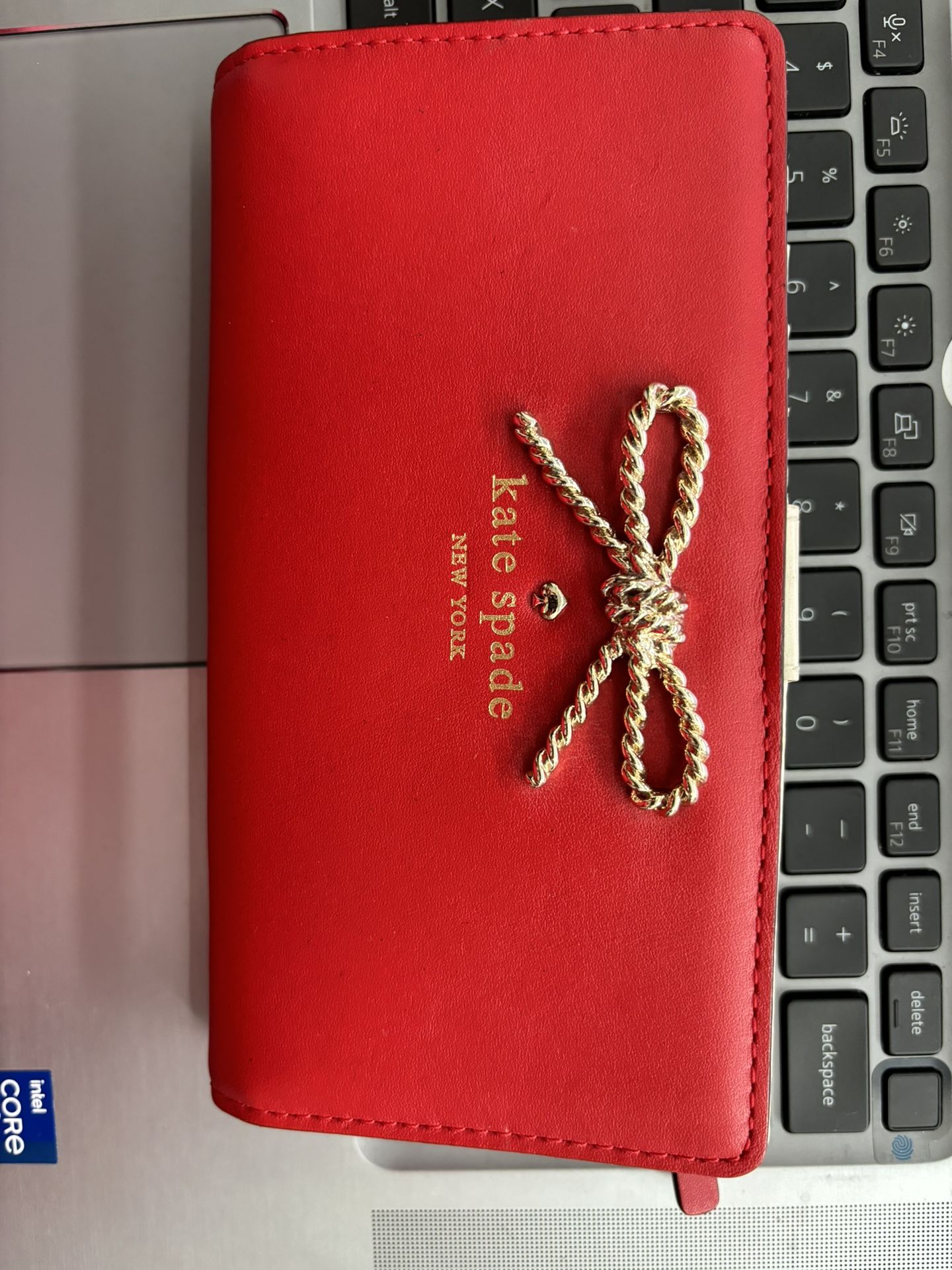 Kate Spade Stacy Bifold Wallet Red
