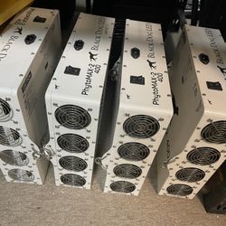 Black. Dog LED grow light