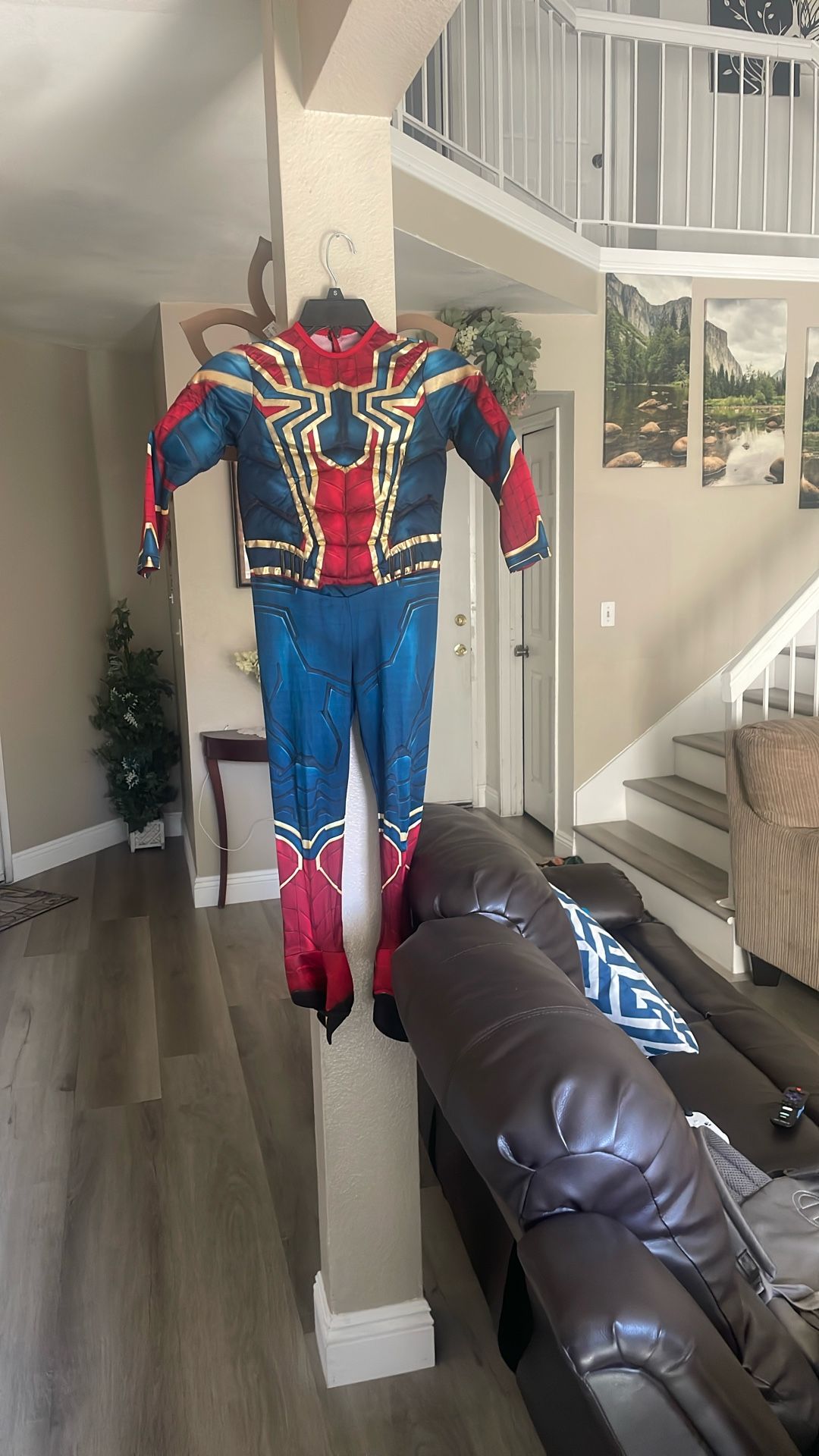 Custom Spiderman Sise 3-5 Year