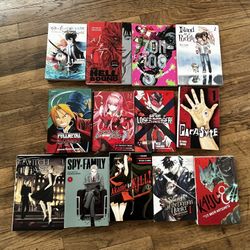 56 Manga Books 