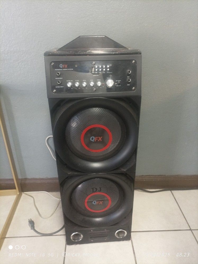 QFX Mobile Bluetooth Dj Speaker