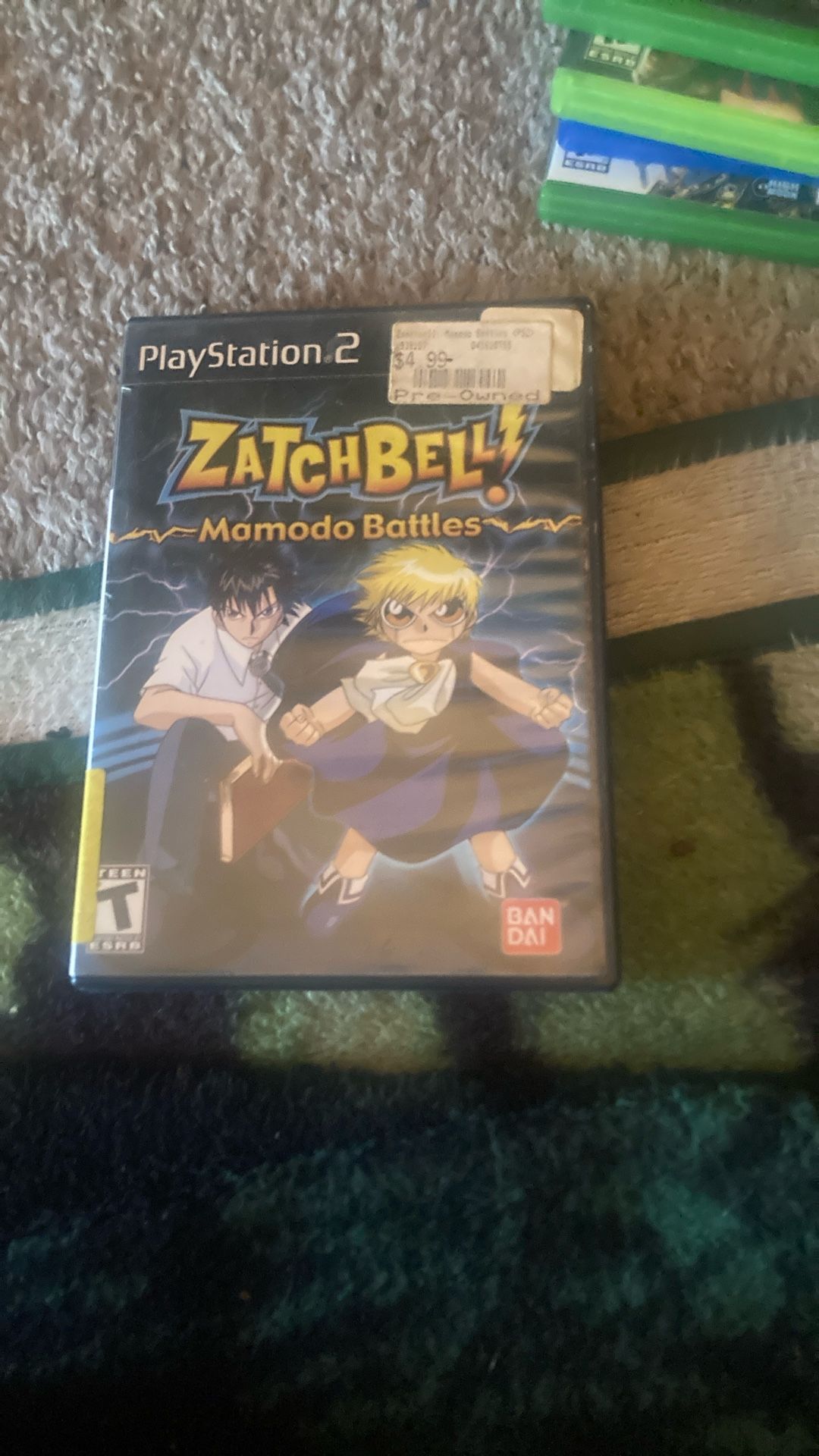 Zatch Bell Mamodo Battle Ps2
