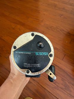 Daiwa Sealine SL50SH Conventional Fishing Reel – Works Great