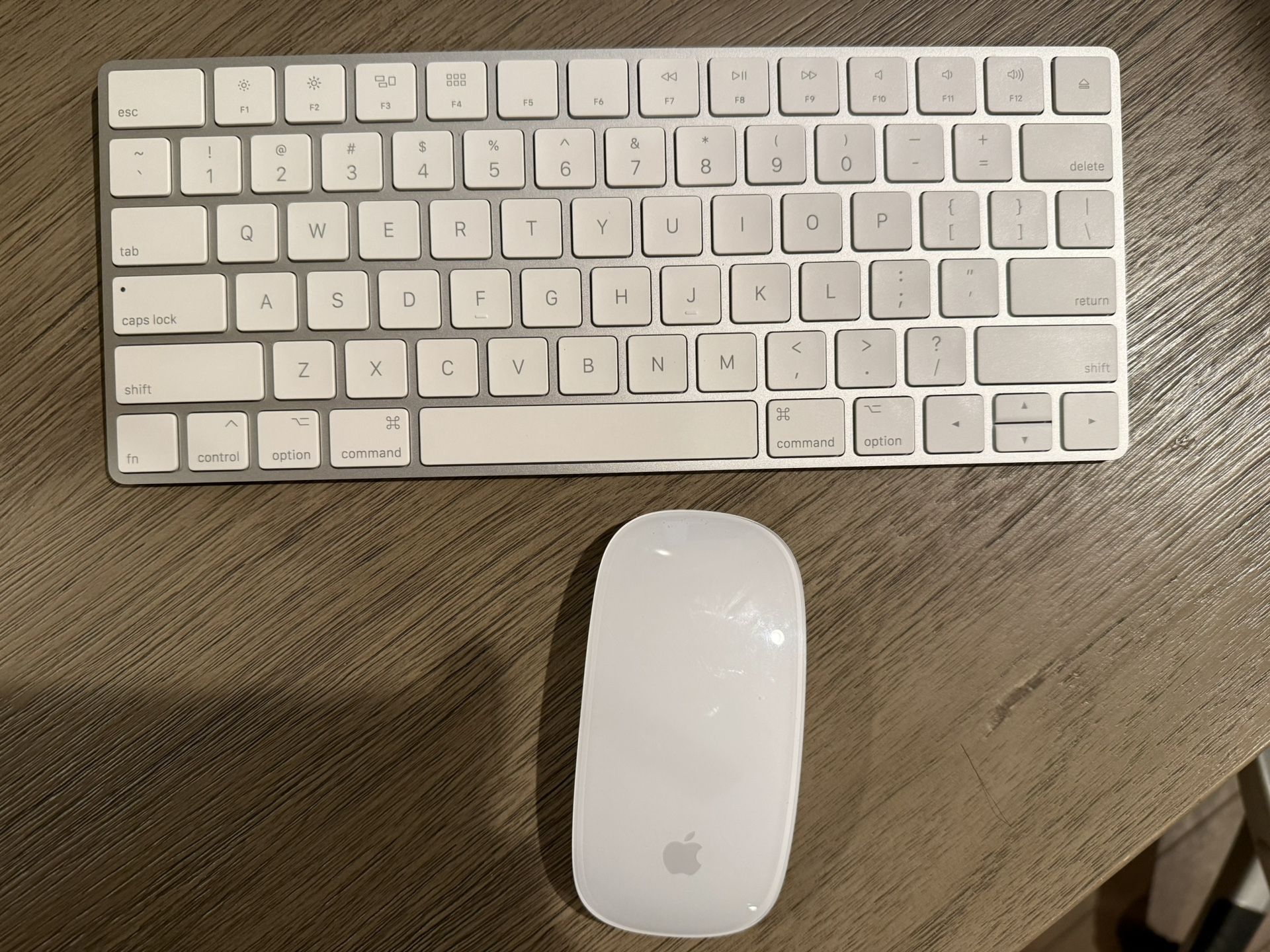 Apple Magic Mouse And Keyboard