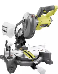 RYOBI 18-Volt ONE+ Cordless 7-1/4 In. Compound Miter Saw (Tool Only) With Blade