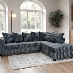 Sectional New Grey 