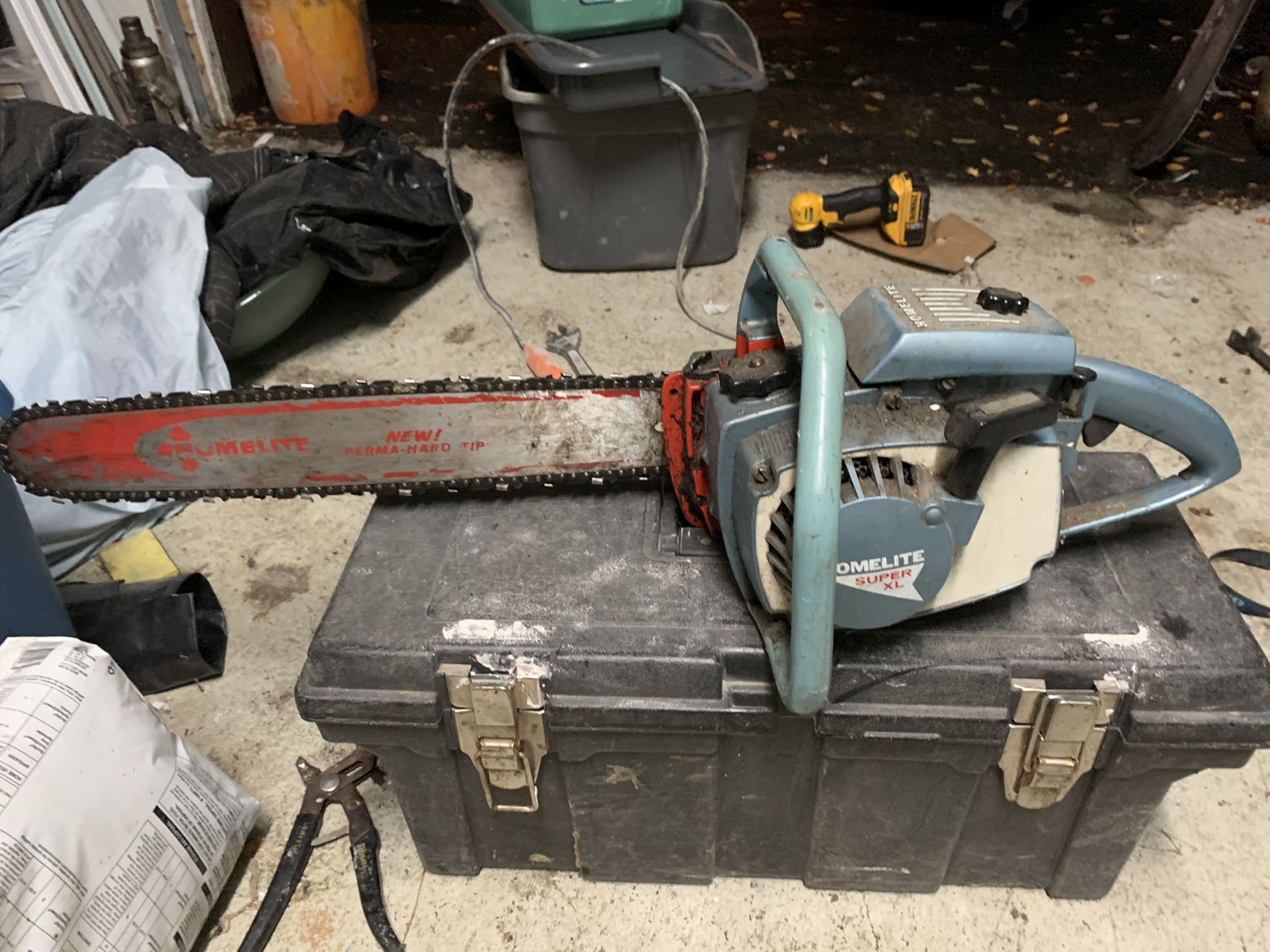 Homlite chain saw