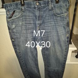 ARIAT FRC M7 LIGHT WEIGHT DURA STRETCH SLIM FIT STRAIGHT LEG DENIM JEAN 