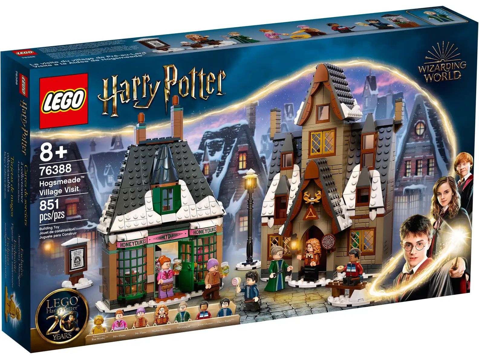 LEGO HARRY POTTER 76388 HOGSMEADE VILLAGE VISIT RETIRED PRODUCT ALL PIECES