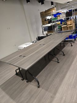 Foldable table desk  $ 150 each