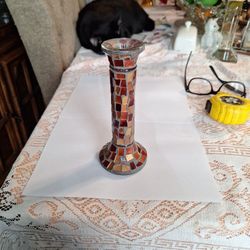 Home Interiors Mosaic Candle Holder Set Of 2