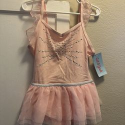 Cat & Jack Size S (6/6X) Pink Ballet Outfit