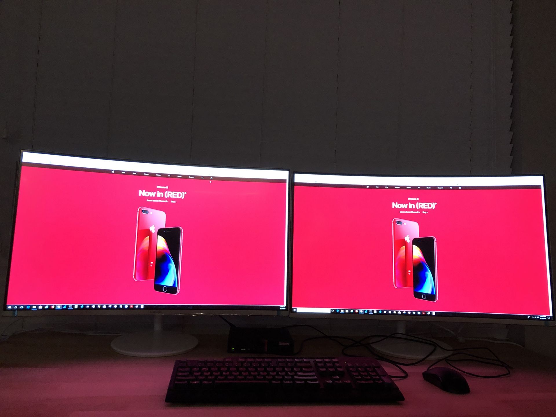 Samsung 32 Inch Quantum Dot Curved Monitors (2)