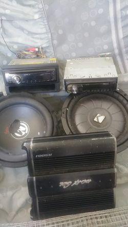 2 tens 2 radios and amp