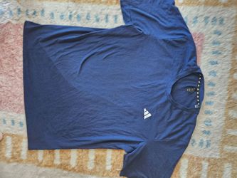 Adidas Navy Blue Crew Neck T-Shirt size XL