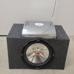 Kicker Subwoofer W/amp