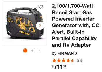 Firman inverter generator