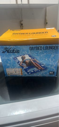 Inflatable Daybed Lounger Pool Float