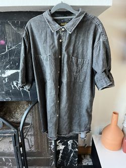 Drew House Button Up Black