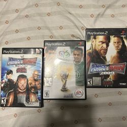 Ps2 Slim With Games 