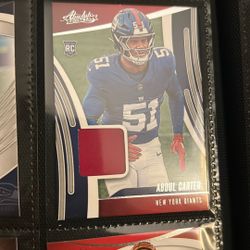 Abdul Carter Patch Rookie 