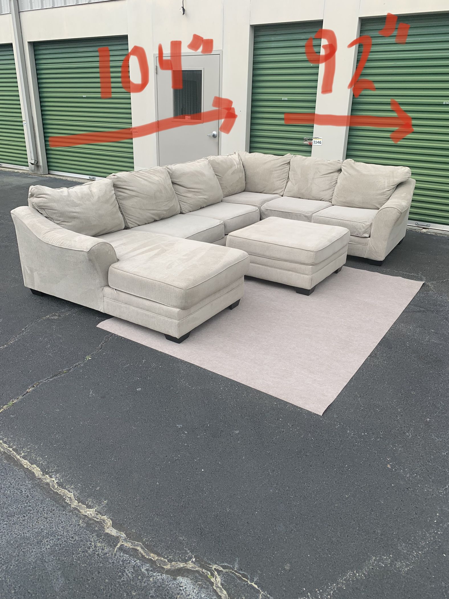 Ashley Sectional Couch Set Local Delivery 🚚 💨