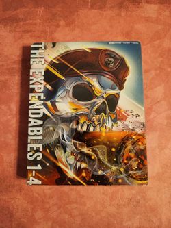 The Expendables 1-4 4K Ultra HD Blu-ray Steelbook