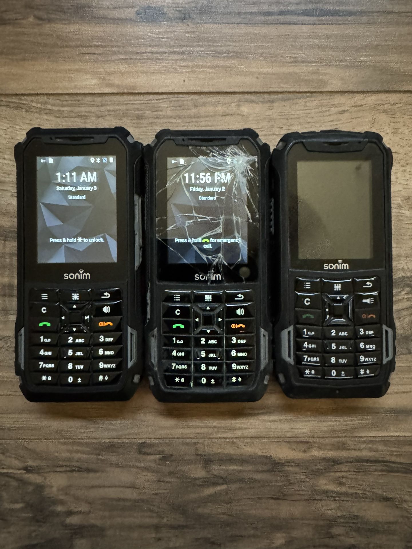 Sonim Heavy Duty Work Phones 