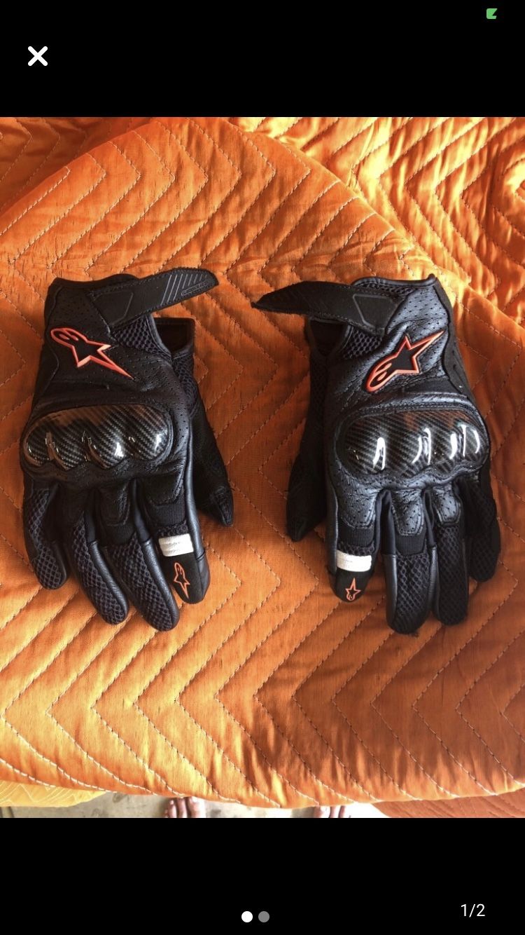 Alpinestars men’s X-Large motorcycle gloves