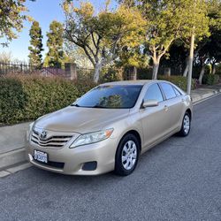2011 TOYOTA CAMRY LE,4 CYL! 33 MPG, CLEAN TITLE,SMOGGED,2025 JUNE TAGS!