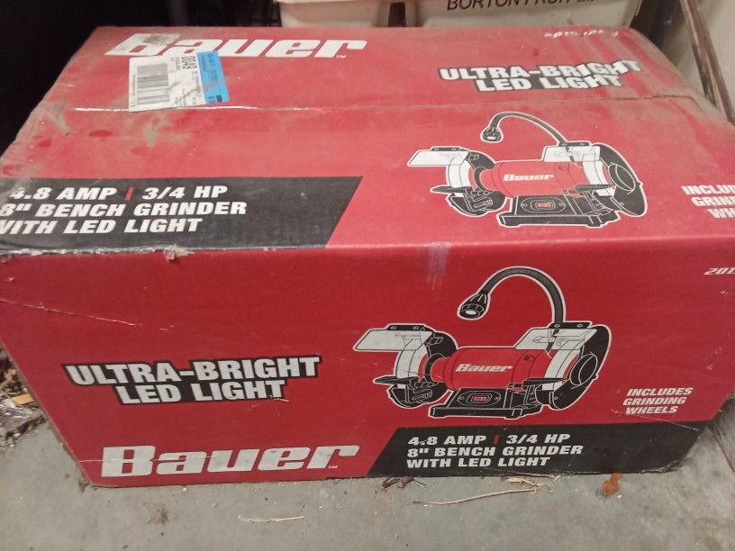 8 Inch Bauer grinder With Led Light