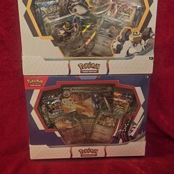 Archaludon ex & Reshiram ex Box bundle with  Melmetal ex Box/Black Kyurem ex bundle